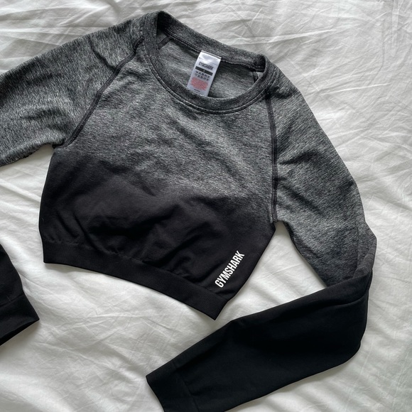Gymshark Adapt Cropped Ombré Seamless Long sleeve - Picture 1 of 3